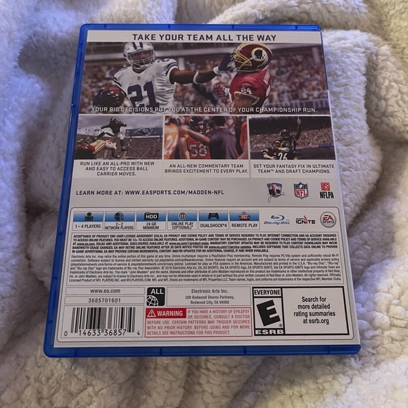 Bundle 3 games for $12! EA Sports - Madden 17 -NFL - PlayStation - PS4 - Picture 3 of 5